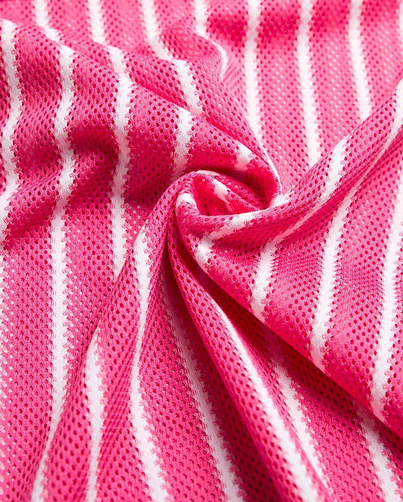 Ademende lichtgewicht tricot mesh-stof