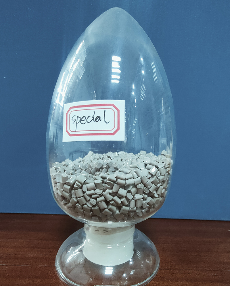 Krimparme speciale polyesterchips voor het weven van textiel